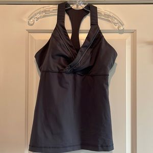 “Vintage” Lululemon gray tank top. EUC. Size 10.